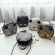 Hand-Held Sml Round Bag Cross-Bag Young Girl With A Cat Oulder Bag