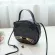 Hand-Held Sml Round Bag Cross-Bag Young Girl With A Cat Oulder Bag