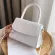H25 White Sml Square Bag Oulder Bag Women Retro Cr Handbags Designer Brand Handbag Mesger Crossbody Bags Sac