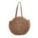 Straw Handbags for Women Retro Wen Oulder Bag Fleach Bags Girl Outdoor Round Mer Bohian Tote Large Capacity