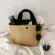 New Capacity Straw Bags Women Handmade Wen Baset Bolsa Tote Mmer Bohian Beach Bags Luxury Brand Canvas Lady Handbags