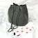 New Women Diamond Rhinone Large Bucet Ning Banquet Oulder Bag