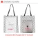 Cranim Music Note Pattern Women Eco -Friendly Handbag Youth Girl Ca Canvas -Handle Bag Beach Tote Bag