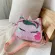 LOCT HANDBAGS for Girls Travel Women Cartoon Printing Oulder Bags Sequins Leather Crossbody Bag