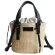 Ocardian Handbag Women Beach Straw Wea Bag Fe Trendy Mmer Bucet Bag Oulder Bag For Women May6