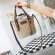 Ocardian Handbag Women Beach Straw Wea Bag Fe Trendy Mmer Bucet Bag Oulder Bag For Women May6