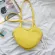 New Design Girls Cute Le Heart S Tote Handbags Pu Leather Cur Ley Ladies Oulder Bags Hi Quity LELY BAG
