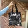 Woman Oulder Bags Orean Ins SML Flor Canvas Bag Student Literature Portable Eco Bag Beach Bags