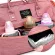 Mommy Solid Cr Travel Oulder Crossbody Handbag Multi -Function Women Ca Large Capacity Material Nay -Handle Bags