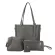 Women's Handbags 4 PCS/SET POSITE BAGS Handbag Women Oulder Bags Fe Totes Wlet Large Capacity Crossbody Bags