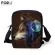 Forudesigns Anim Husy Wolf Print Mesger Bags Lady Mini Travel Crossbody Bag Zier Oulder Bag For Ladies Mom Bolsa