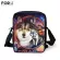 Forudesigns Anim Husy Wolf Print Mesger Bags Lady Mini Travel Crossbody Bag Zier Oulder Bag For Ladies Mom Bolsa