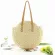 New Women Corduroy Ng Bag Women's Straw Mmer Handbag Oulder Bag Wen Rattan Oulder Masger Bag Sac A Main