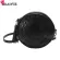 Eepn Mesger Bags Women Rivet Cute Round Mini Oulder Bag Ladies B Tassel Mesger Bag Travel Tote Bolsas