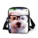 Instantarts Cute Anim Pomeranian Dog Print Women Mini Crossbody Bags Hi Quity Fe Mesger Bag Brand Designer Handbags