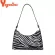 Yogodlns Trendy Cow Pattern Baguette Women's Bag Pu Leather Oulder Bag Vintage Armpit Bag Pard Underarm Bag Lady Handbag