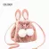 Cute Hairy Women Bags with BL F Rabbit Fur Rabbit BuCet Handbags Ladies Oulder Bag Fe Mesger Bags