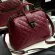 New Retro Women Doctor Bag Mobile Mesger Clutch Large Capacity Scrub Leather Handbag