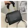 Zhong Folding Handle Handbags Leather SATCHELS OULDER BAG CROSBODY BAGS for Women SQUARE BAG SACOS