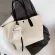Pu Waterproof Handbag Ladies Oulder Bag Classic Texture Chic Women Portable Large Capacity Ng Totes