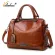 Boston Crossbody Bags for Women Tote Oler Bag Luxury Handbags Women Bags Designer Famous Brand L Wax Leather Rivet Bag