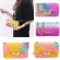 New Women Ladies Jelly Chain Bag Women's Rainbow PVC Bag Oulder Bag Handbag