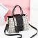 Handbags New Style Plaid Stitching Handbag Large Capacity L-Match Bronze Oulder/Crossbody Bag