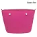 Classic Mini Size Waterproof Solid Canvas Insert Insert Insert Zier Poce for Obag O Bag Handbag Silicone Bag