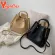Yogodlns Women's Handbags Large Capacity -Handle Pu Leather BuCet Crossbody Bag Ca Mesger Oulder Bag