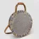 Hot Straw Bag Mmer Beach Rattan Handmade Tassel Oulder Bags Wicer Weave Round Handbag Crossbody