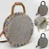 Hot Straw Bag Mer Beach Rattan Handmade Tasssel Bags Wicer Weave Round Handbag Crossbody