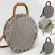 Hot Straw Bag Mmer Beach Rattan Handmade Tassel Oulder Bags Wicer Weave Round Handbag Crossbody