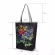 Women Canvas Tote Vintage Flowers Print Beach Bags For Fe Grape Design Ng Handbags Girls Flag Eco Friendly