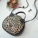 Famous Design Women Pard Print Mini Cat SML Round New Mesger Crossbody Oulder Phone Bag Lady Handbag Clutch