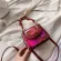 Serpentine Women Oulder Bag Retro Pu Leather Snae Print Acrylic Chain Mini Totes Se For Fe Sml Se