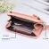 Solid Cr Pu Leather Oulder Bag Portable Mobile Phone Big Card Holders Wlet Straps Pozets Handbags for Girls Women