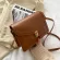 Women's Leather SML OULDER CROSSBODY BAGS for Women Trend Fe Luxurious Mesger Square Bag Woman Handbag