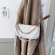 SML BAG FE OREAN VERSION VERSA TEXTURE CROSBODY BAG UNDERARM BAGUETTE BAG