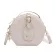 Women's Bag Rhombus SML Round Bag Spring PU Leather L-Match Oulder Bag New Handbag Crossbody Bag