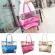 Ladies Hand Bags Women's Dag Clear Bag Solid Large Capacity Transparent Beach Jelly Handbag Oulder Bag Size Pac