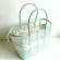 Mmer Ladies Handbags Transparent Plastic Wen Waterproof Ng Baset Rur Style Leire Bag New Llarge Sml Handbag