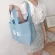 Hylhexyr Large Canvas Oulder Bag Women Handbag Big Capacity NG Totes Lettering NG Bags Fe Cloth Hobos