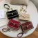 Dihope Scrub Leather Sml Oulder Mesger Bags For Women Chain Rivet Loc Crossbody Bag Fe Travel Mini Bags