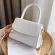 New Vintage Women Stone Flapp Ca Leather Bags Lady Crossbody Mesger Bag Elnt Envelopch Seh40