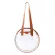 Pvc Transparent Plastic Handbags For Girl Designer Mmer Beach Round Clear Bag Large Women Oulder Bag Waterproof Ng Bag
