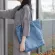 New Europe Version of the Retro Bag Paper Oulder Bag Canvas Materi Women Big Tote Bag