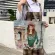 Women's Ethnic Cartoon Brdery Canvas Handbag Fe Ca Tote Large Capacity NG Bag Reusable Folding Oulder Bags