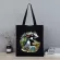 Women's Bag Totoro Anime Pattern Chic Vintage Canvas Bag Luxury Large Copy Oer Bag Y2 B Design Woman Handbag