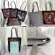 MiyaHouse LMITATION BRDERY Fe Canvas Handbag Flor and Bird Princed Lady Oulder Bag Mer Women Bag