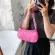 Mesger Handbags Retro PT Leather Women Oulder Bags Solid Cr Ladies Baguette Bag Crossbody Bags for Women Bolsas